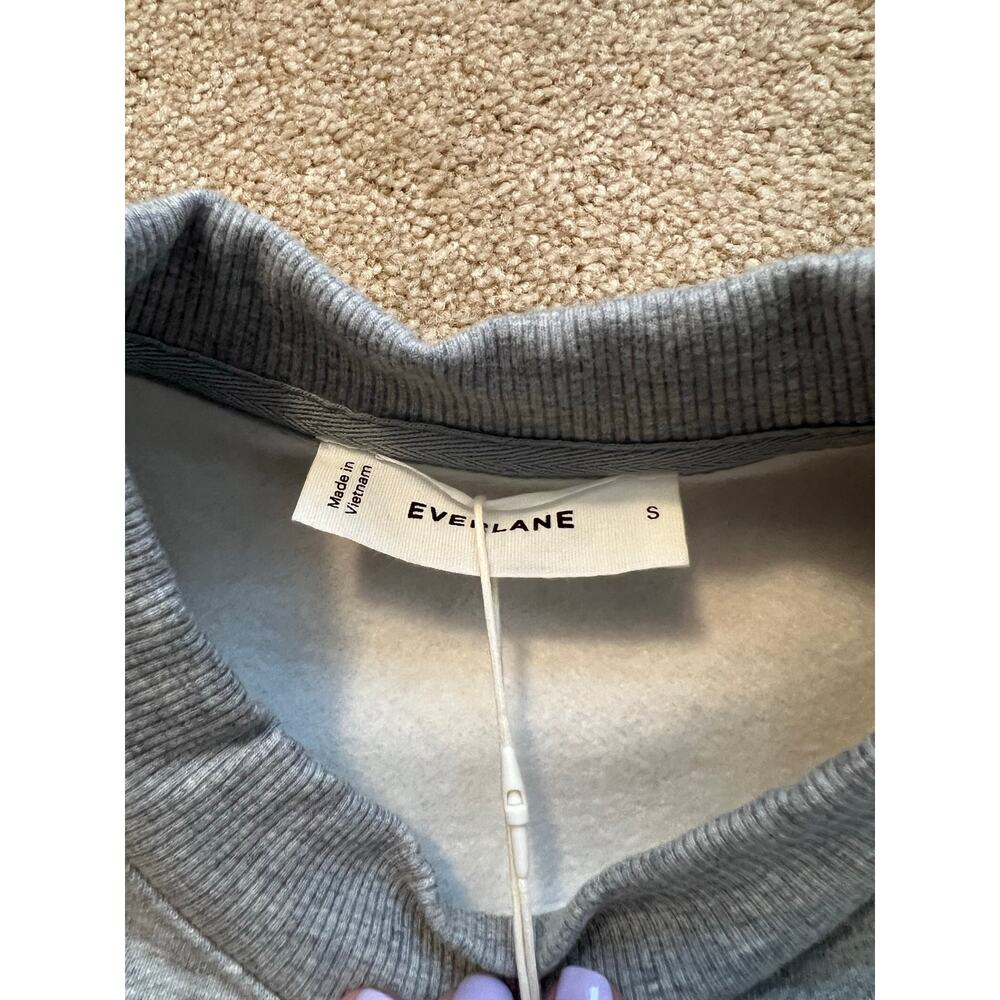 Everlane Luxe Fleece Organic Cotton Sweatshirt - Picture 4 of 8